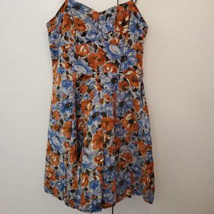 jack BB Dakota Blue Floral Mini Dress